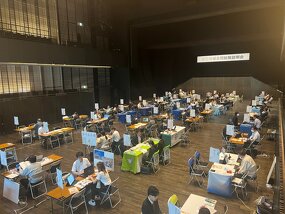 茅野市民館での説明会の様子